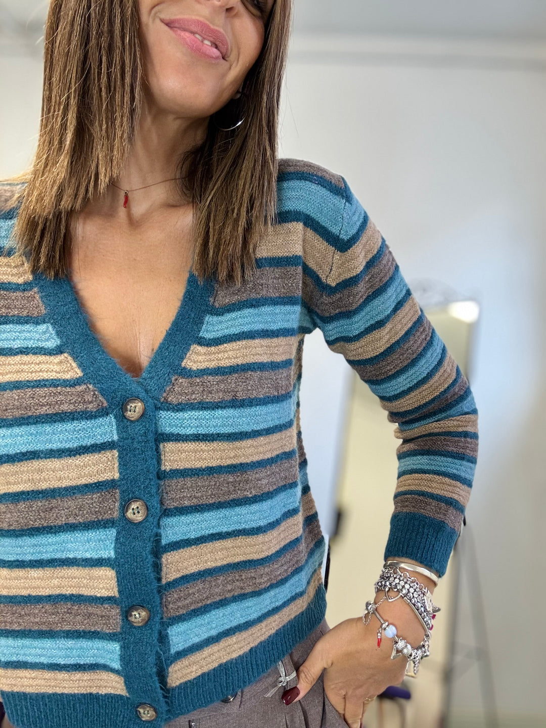 Il cardigan colorfull