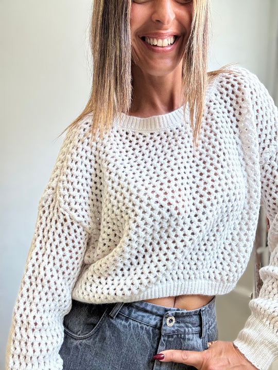 Pull traforato Dave