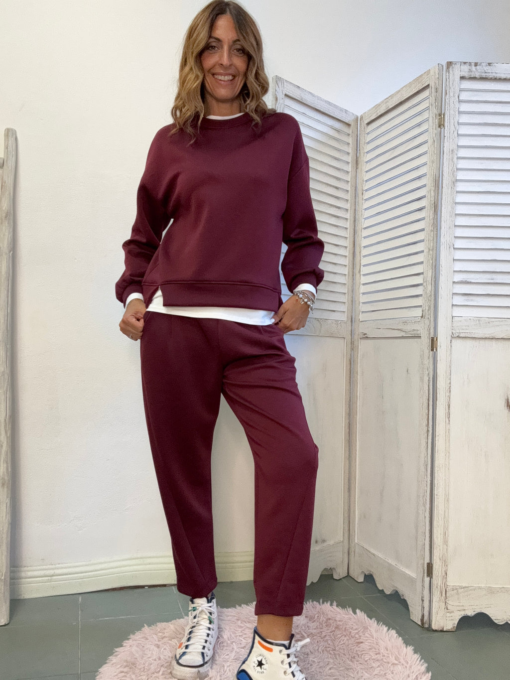 Il completo con la t-shirt annessa
