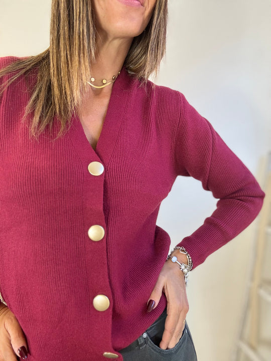 Cardigan gioiello