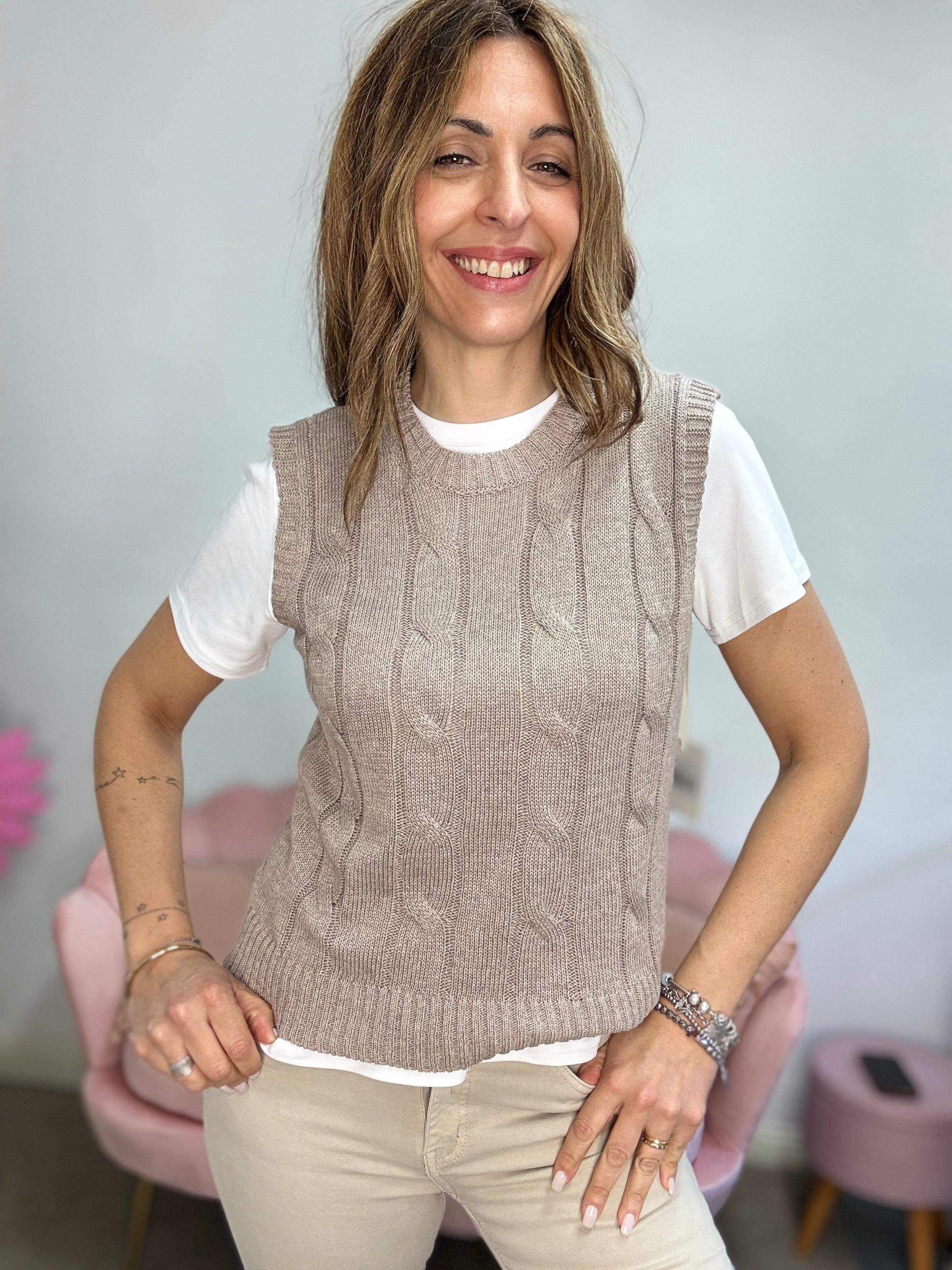 Il gilet in cotone