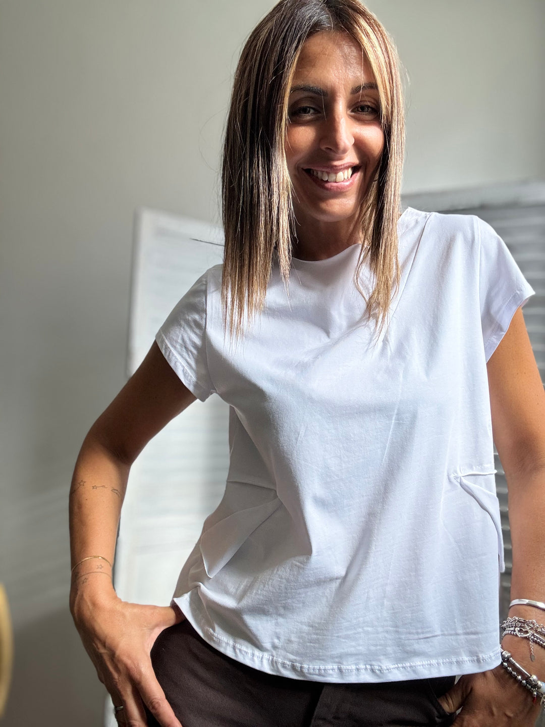 La t-shirt irregolare