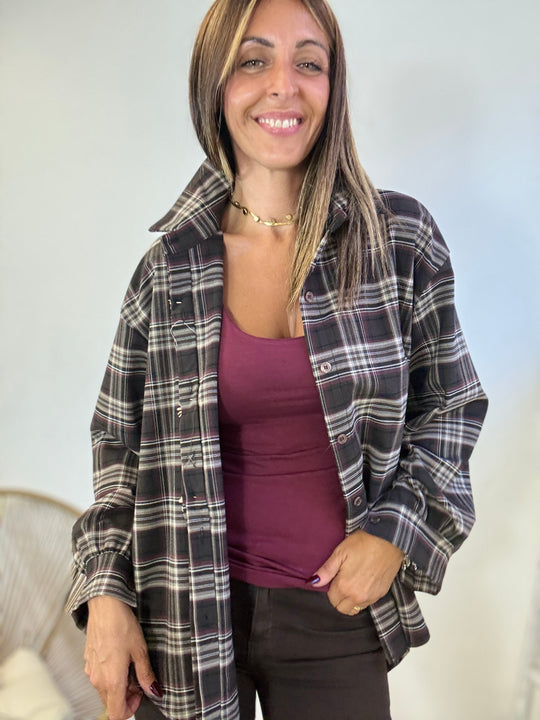 La camicia a quadri Sofia