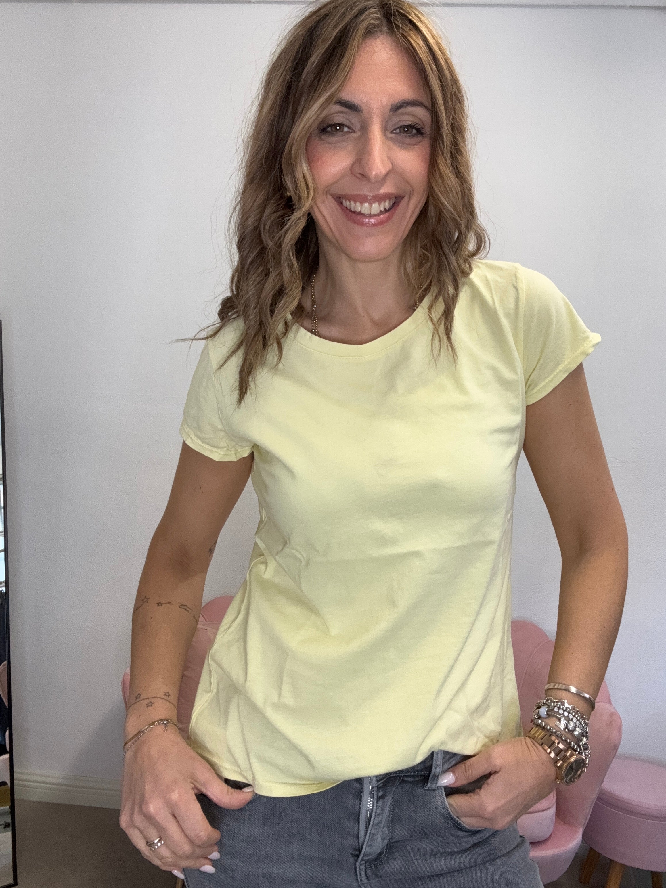 La t-shirt in cotone