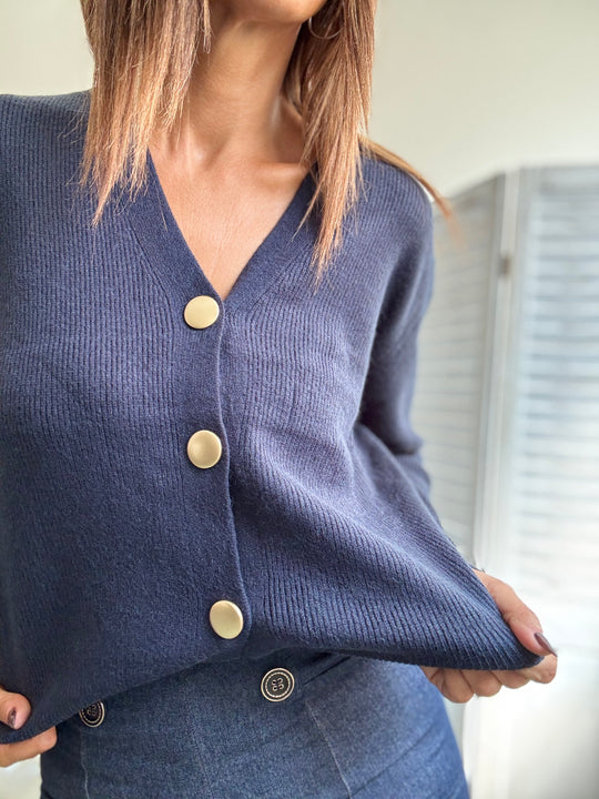 Cardigan gioiello