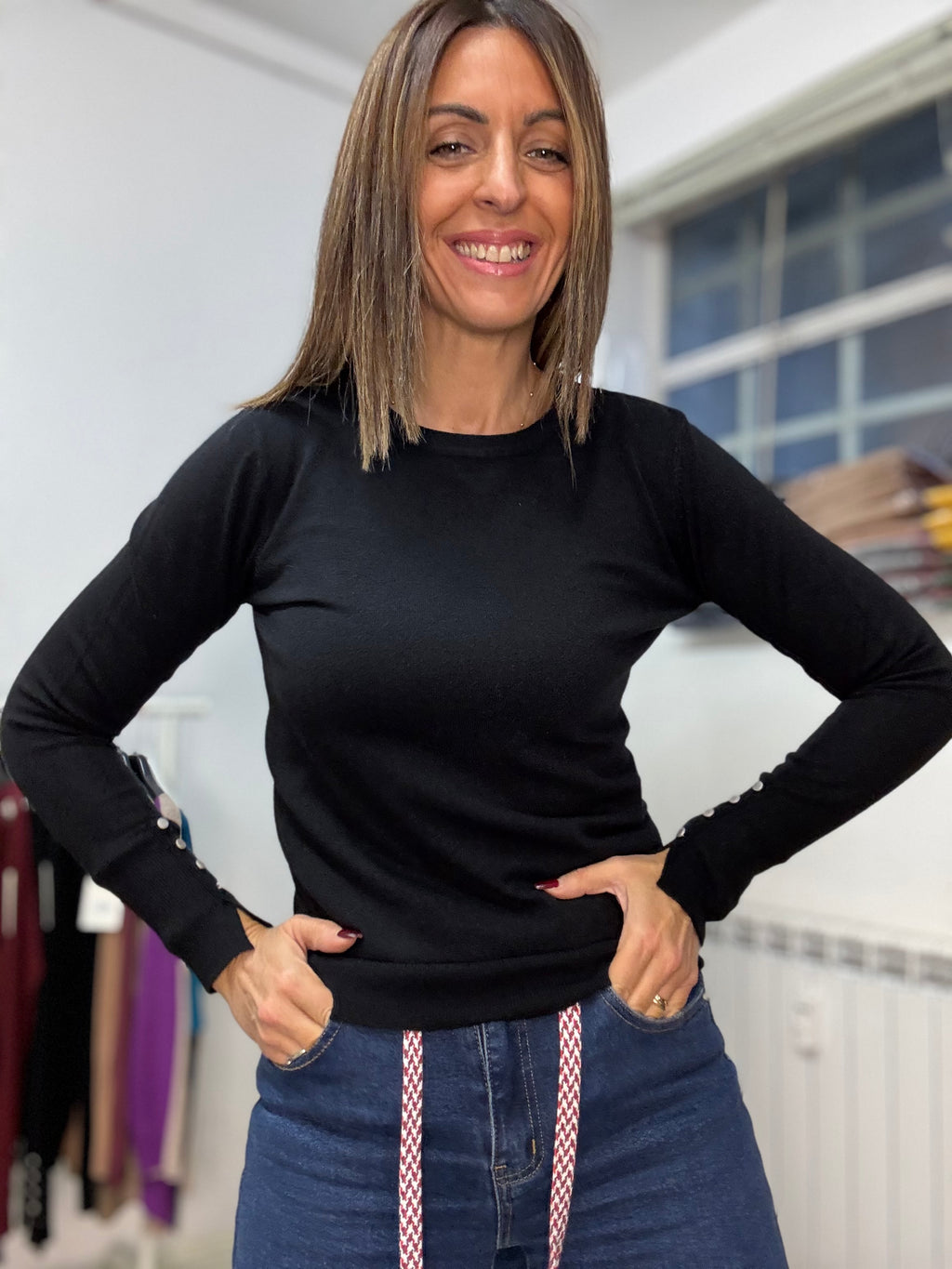 Il basico coi bottoncini