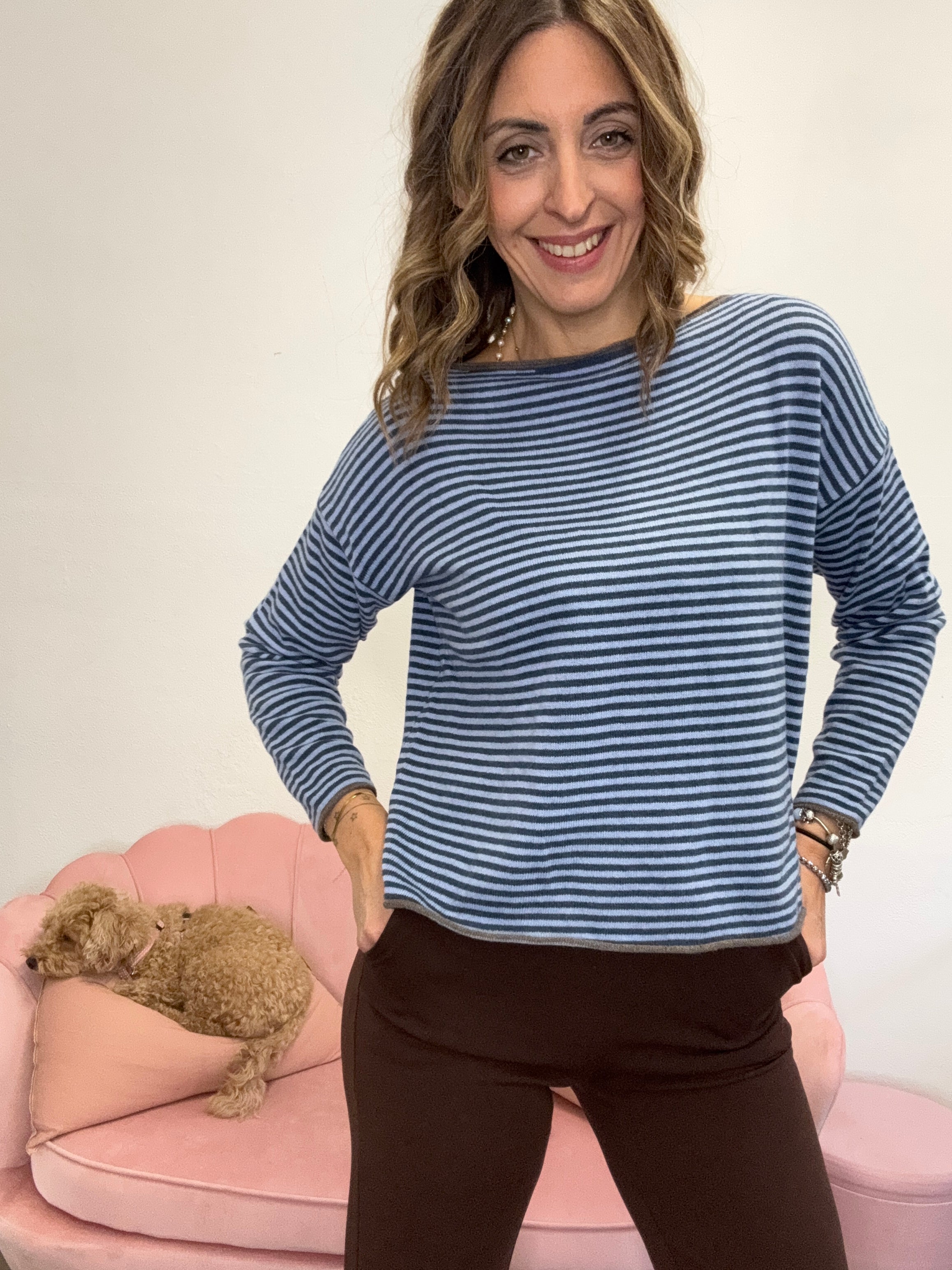 Il millerighe col bordo marrone