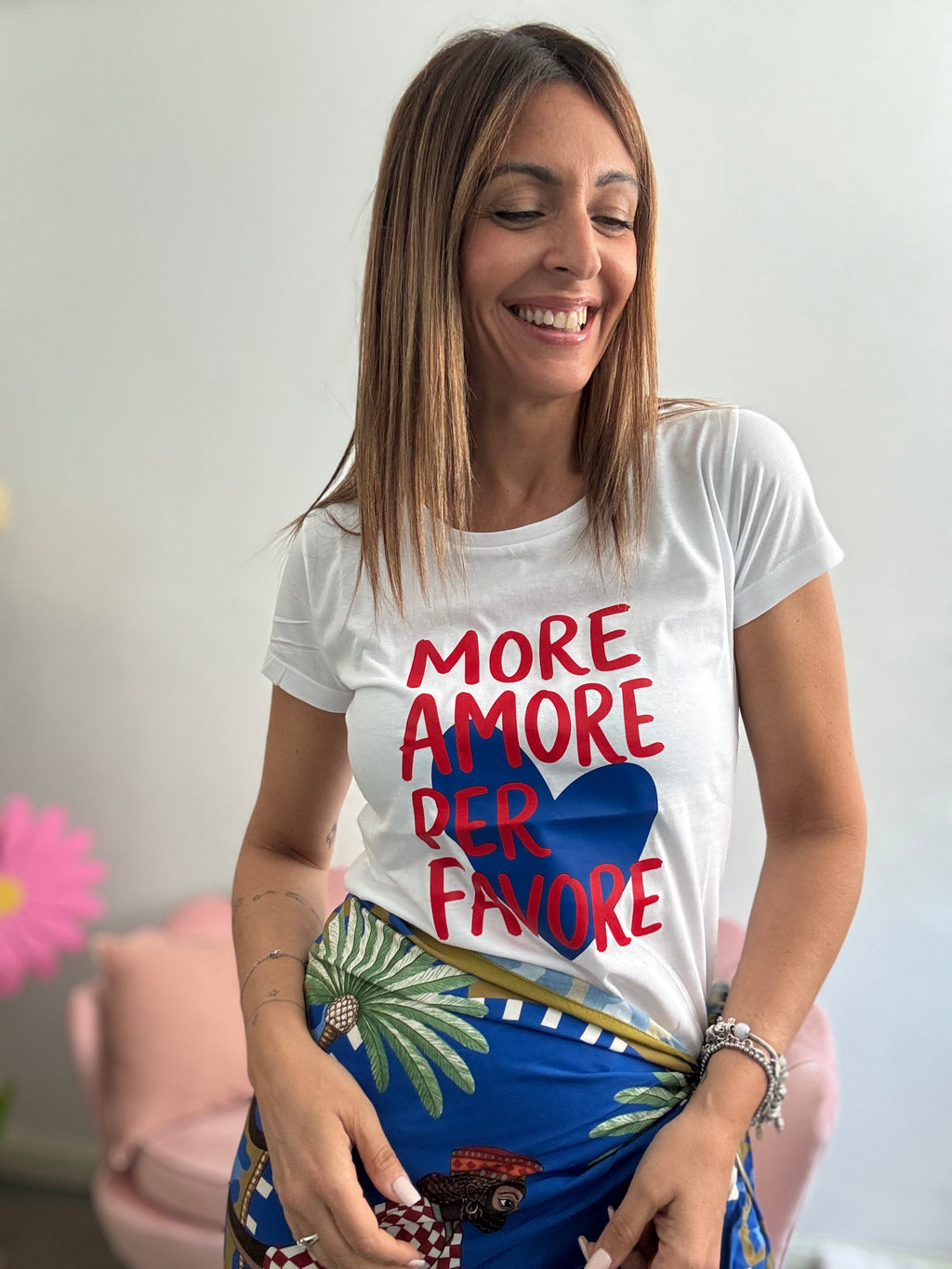 T-shirt amore per 3