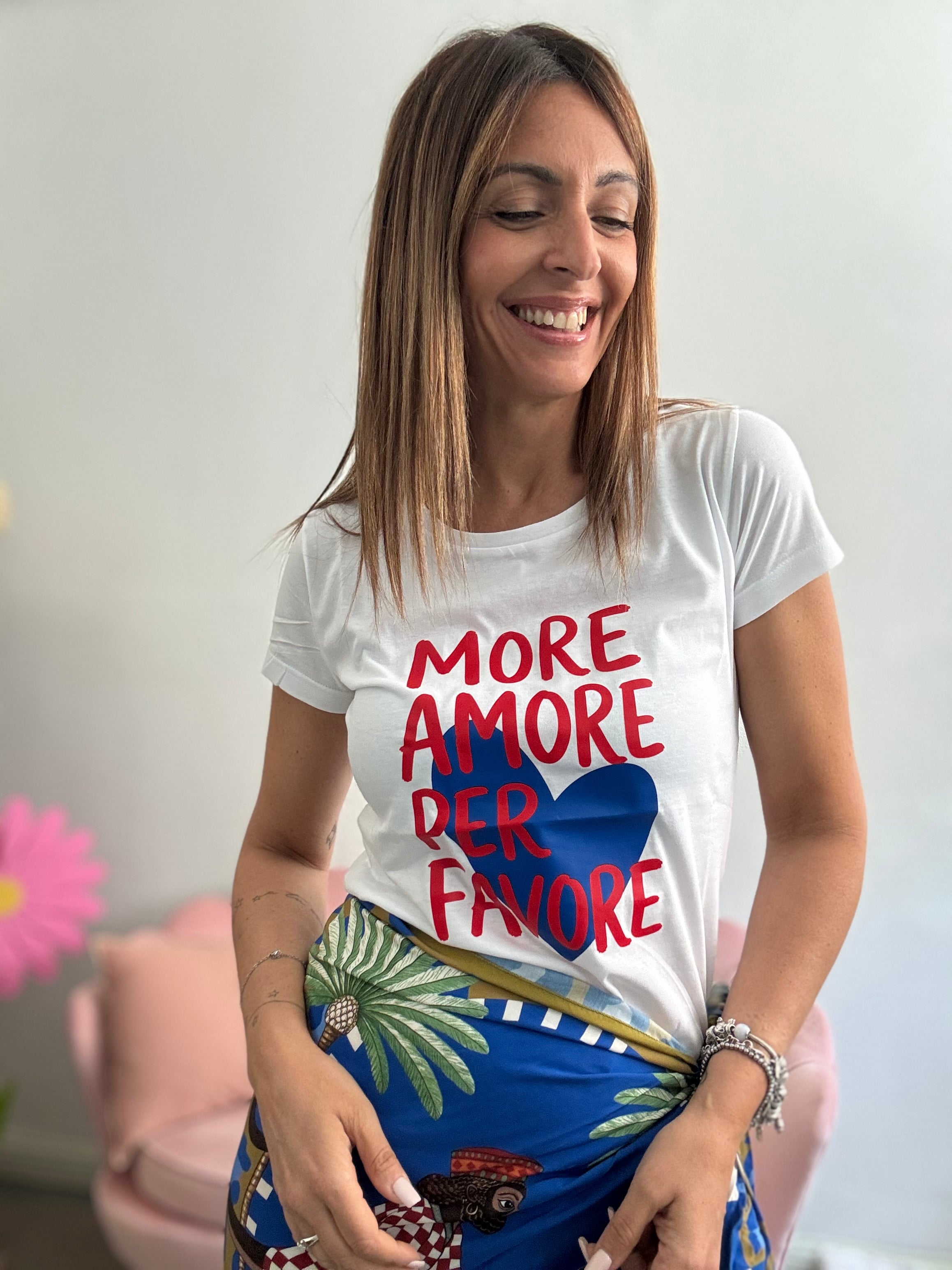 T-shirt amore per 3