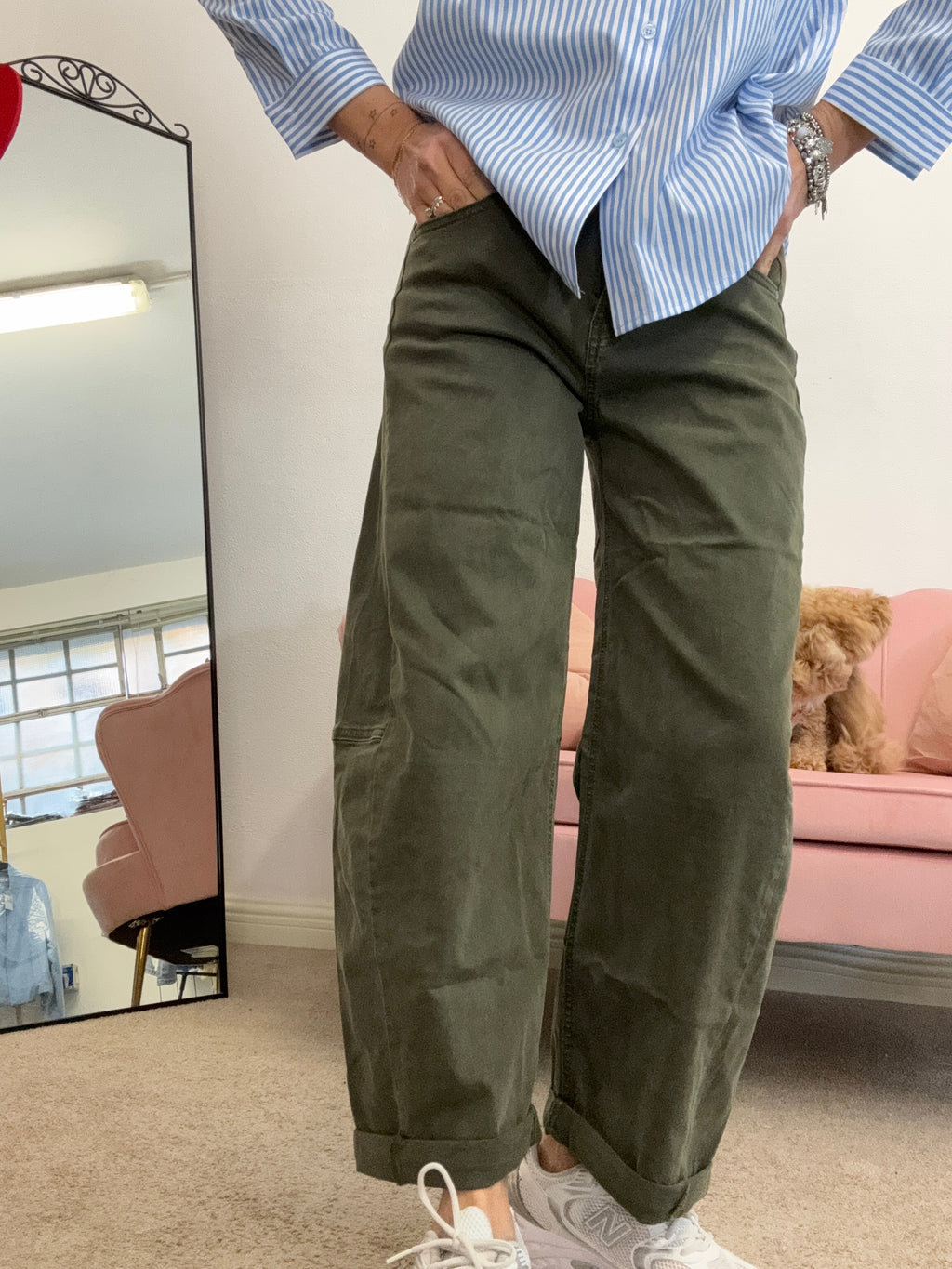 Il jeans Harry militare