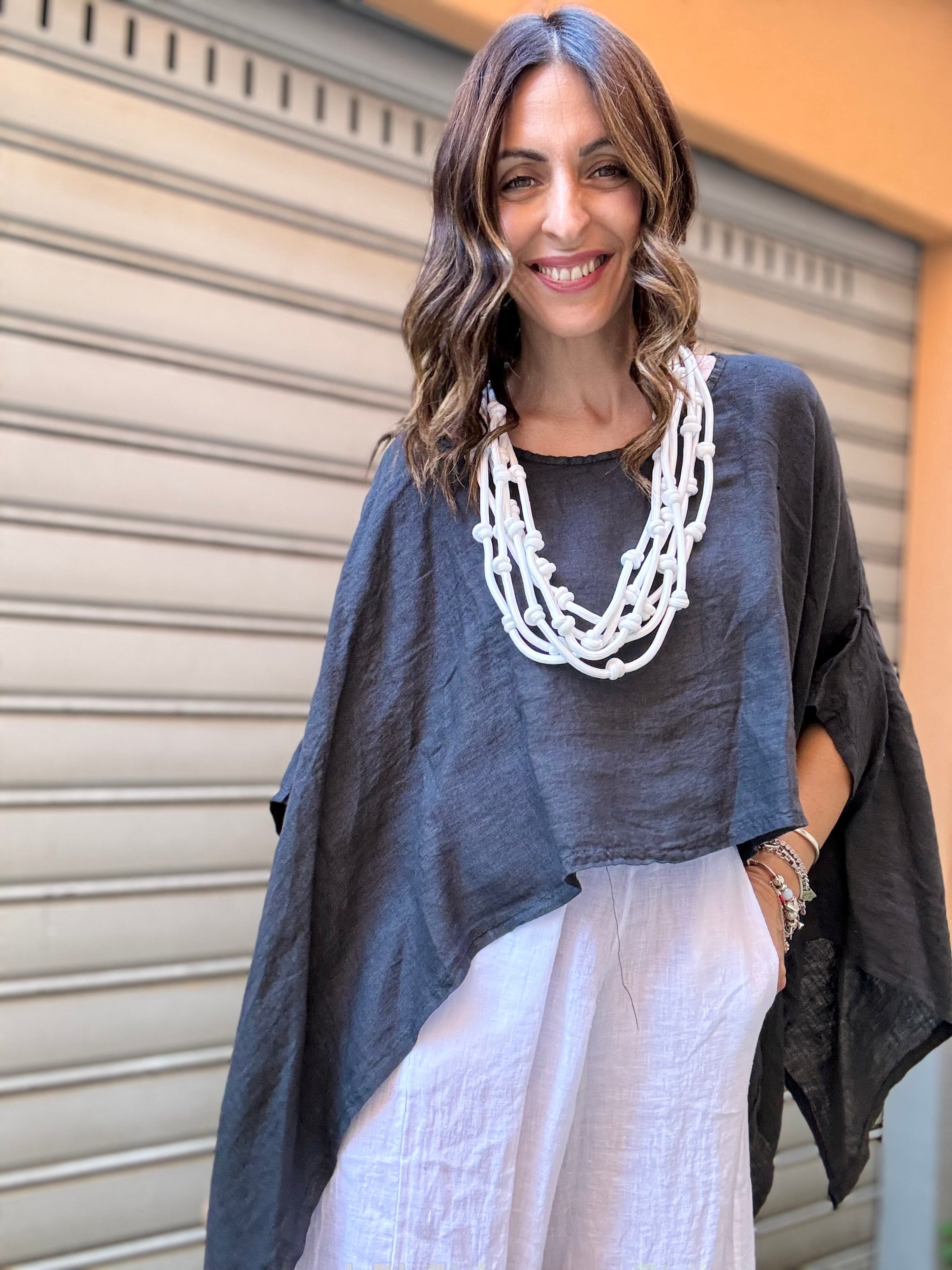 La collana in tessuto millenodi