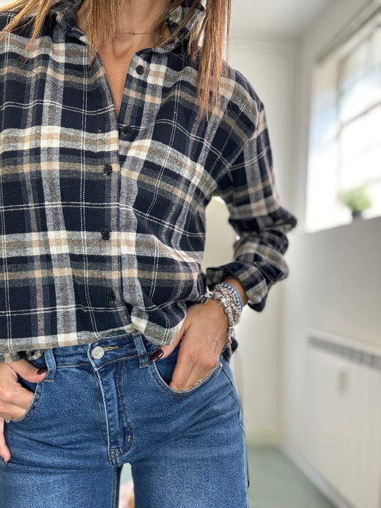 La camicia Ambra in flanella