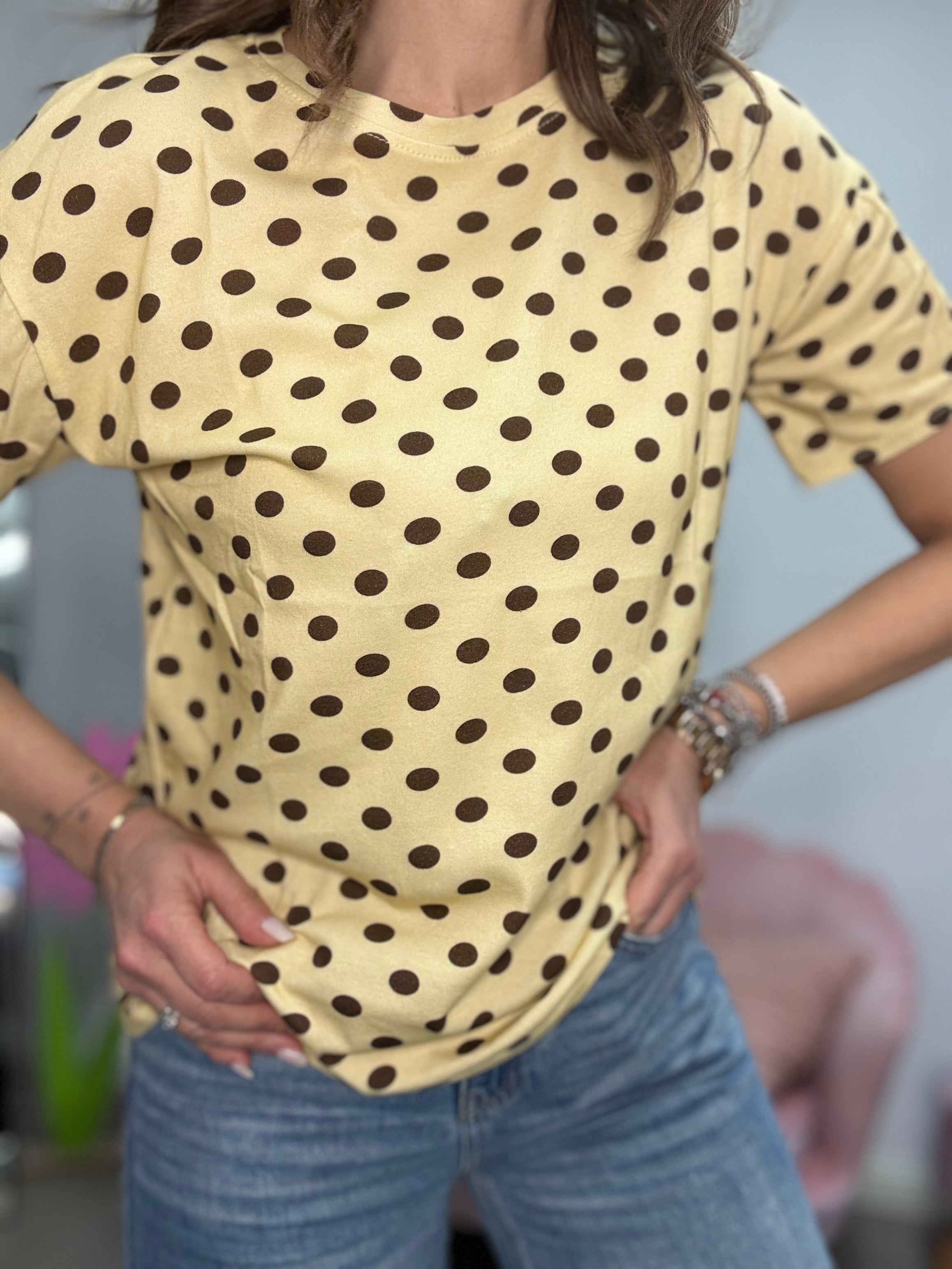 T-shirt pois
