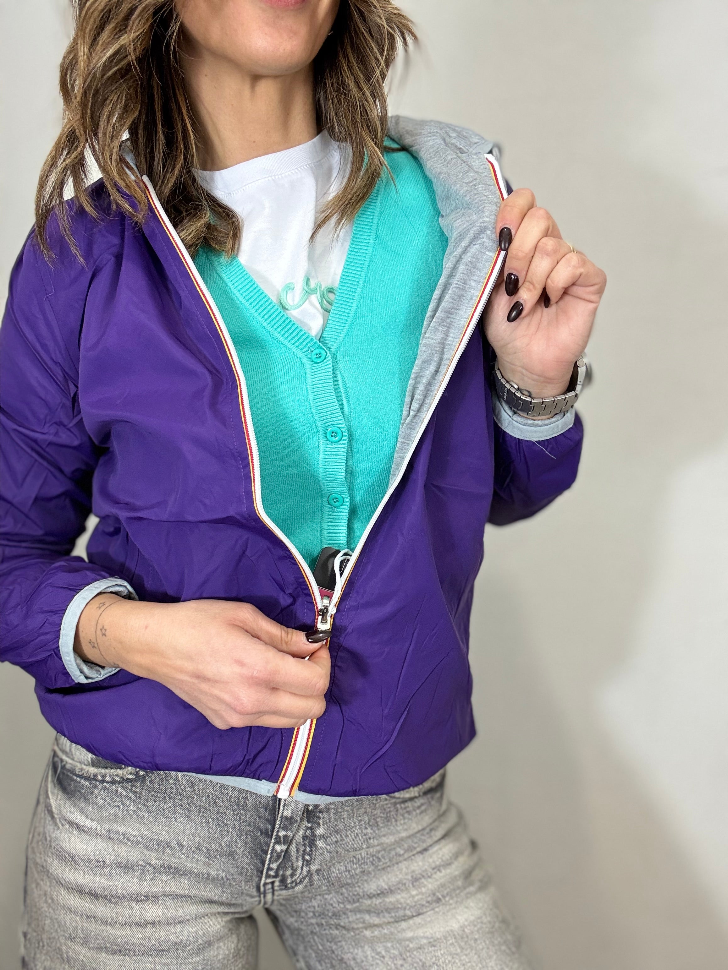 Il frangivento reversibile in tanti colori