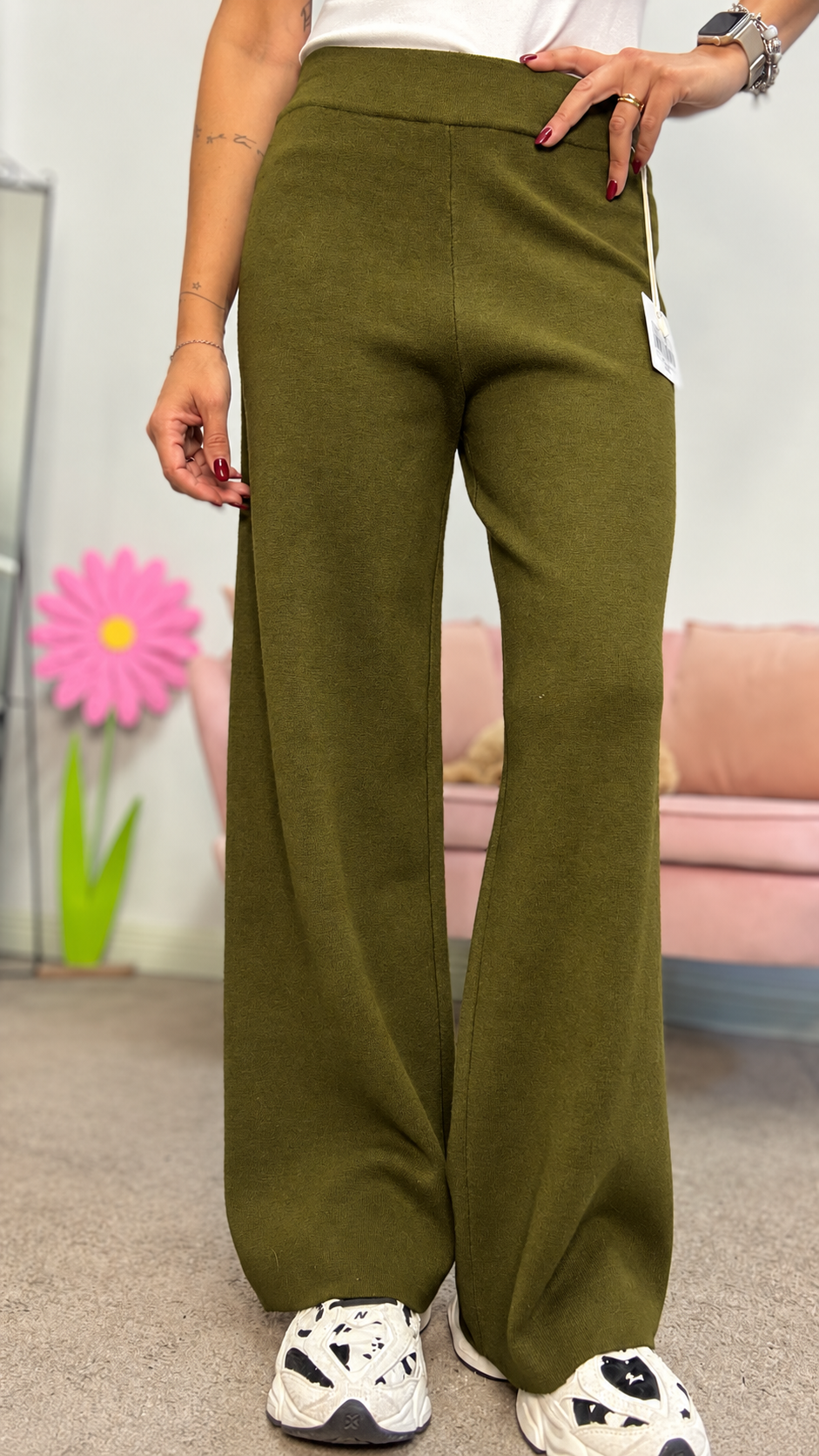 Il pantalone in maglia Vivien