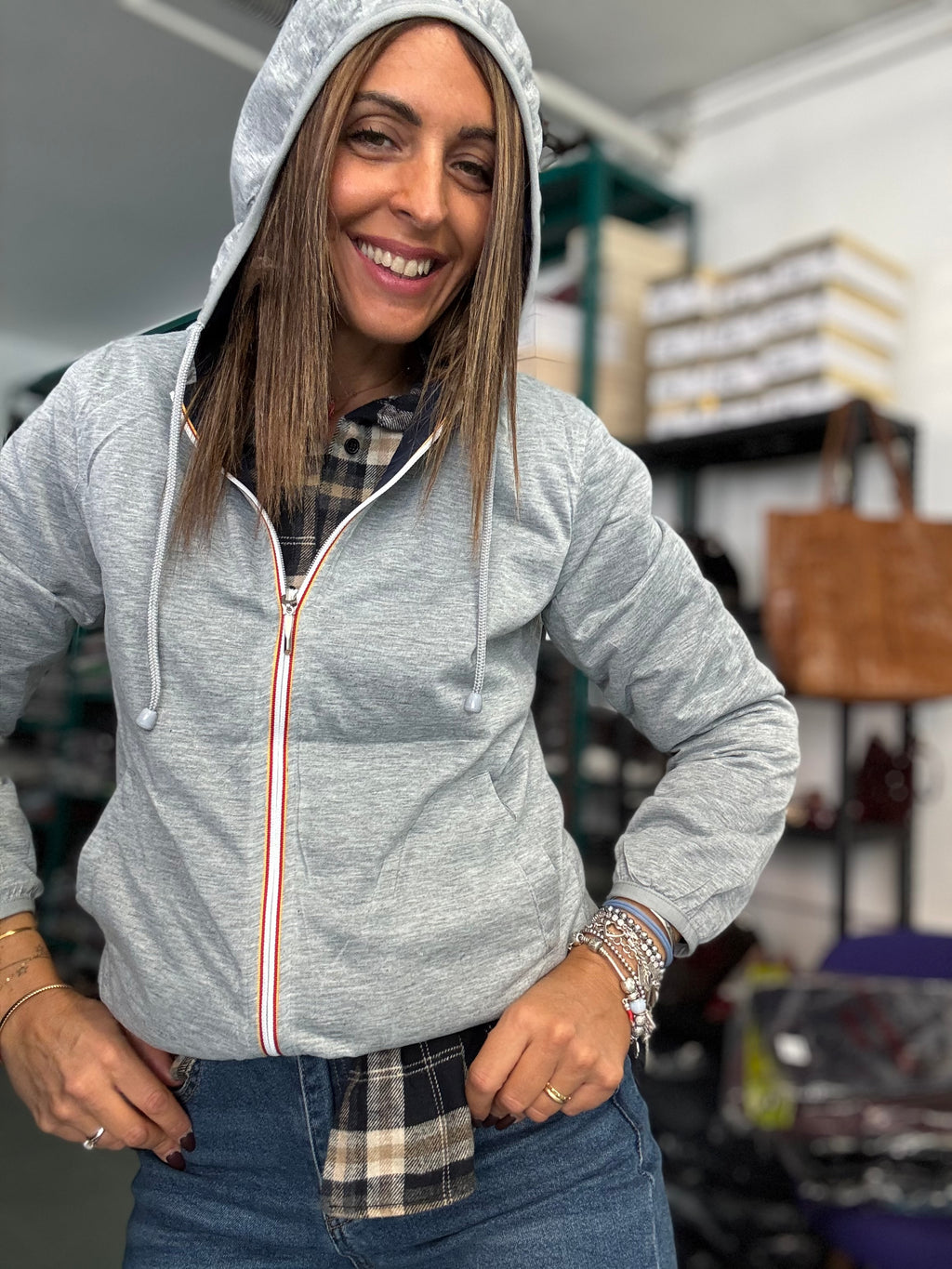 Il frangivento reversibile autunno style