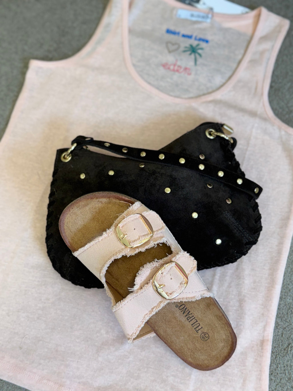 Ciabatta stile Birkenstock rosa