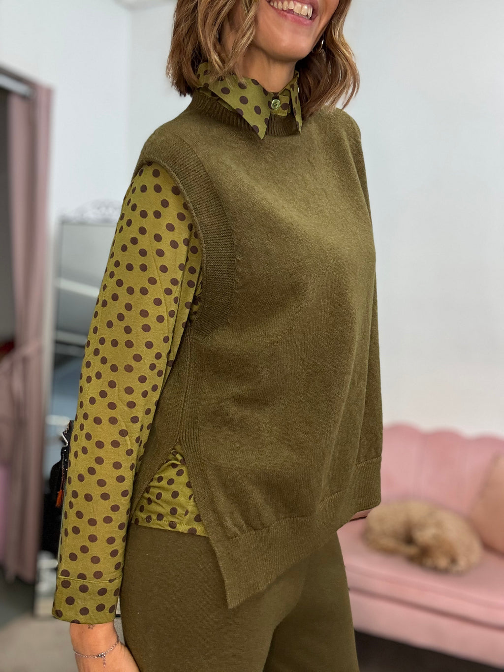 Il gilet Vivien