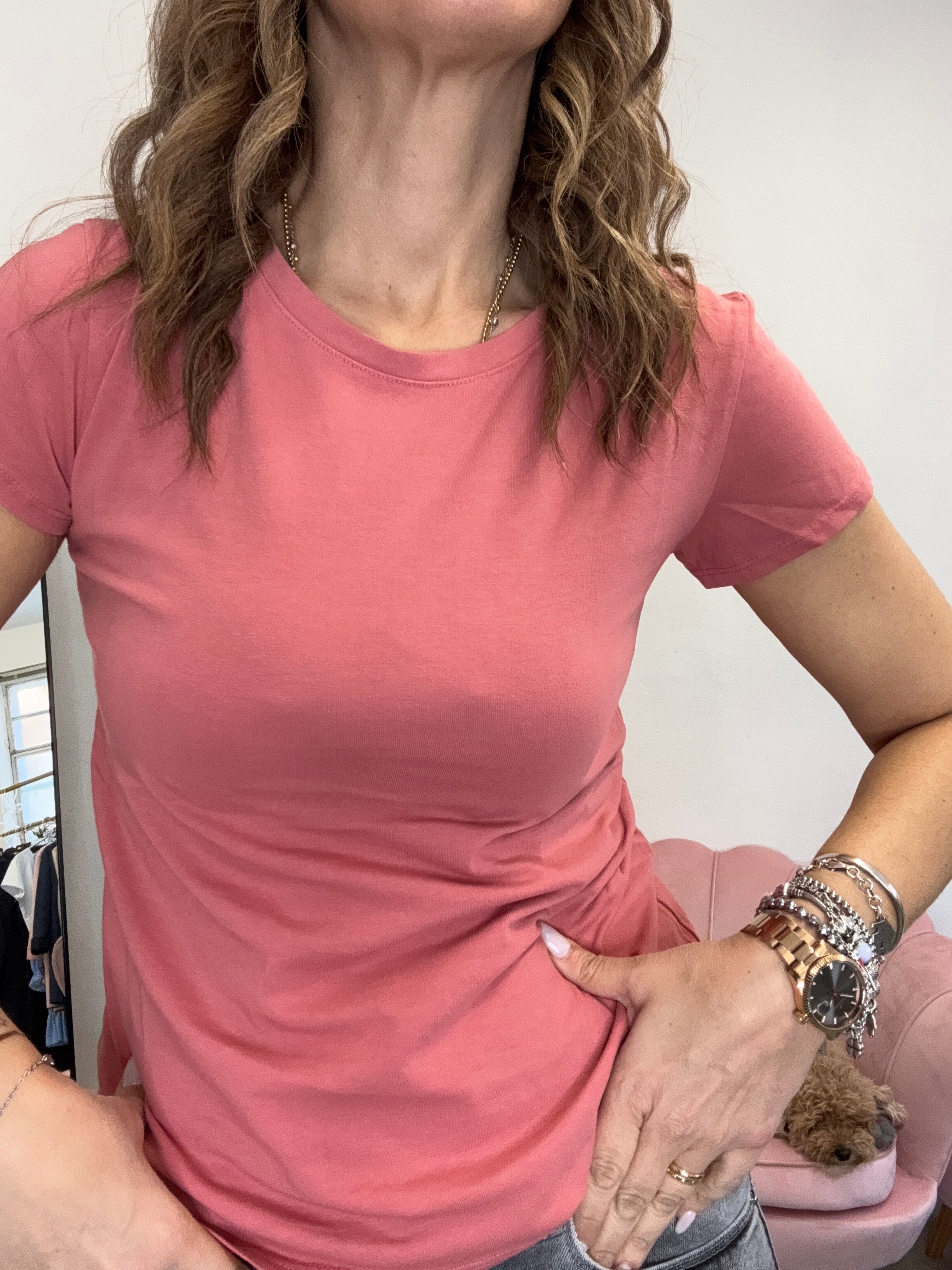 La t-shirt in cotone