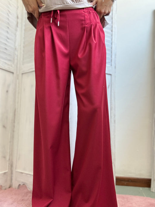 Pantalone, palazzo la Scozia rivisitata in tinta unita