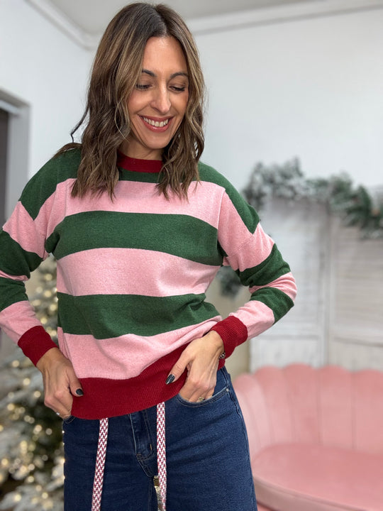 Il pull Sofi col cachemire e le Rigone