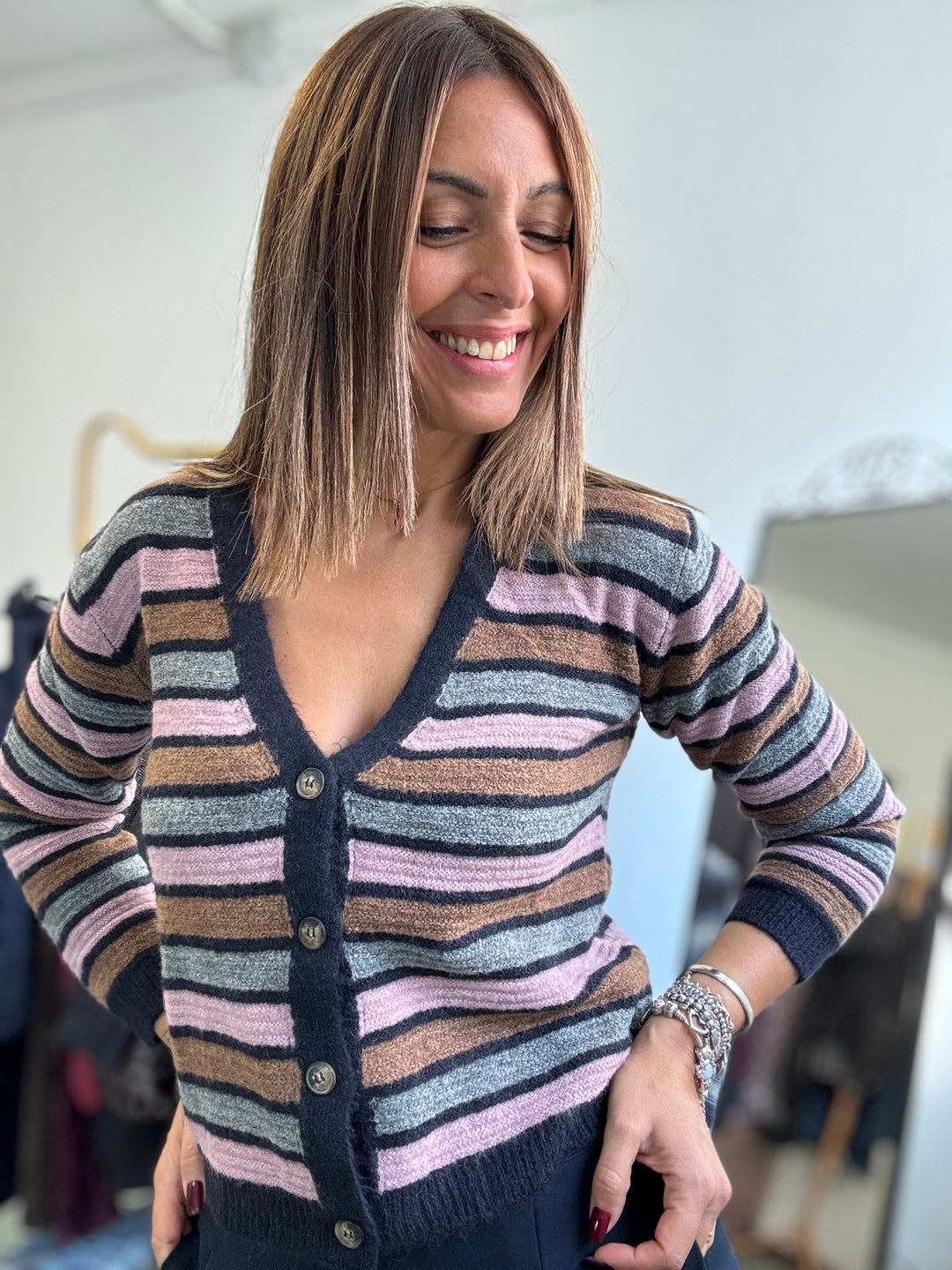 Il cardigan colorfull