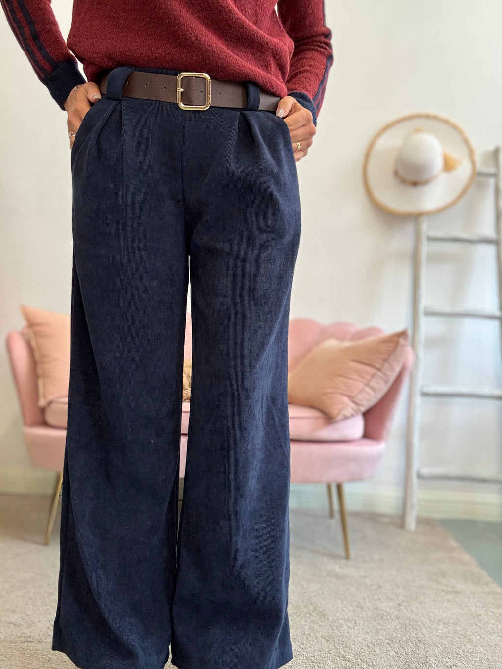 Il pantalone vellutino costine