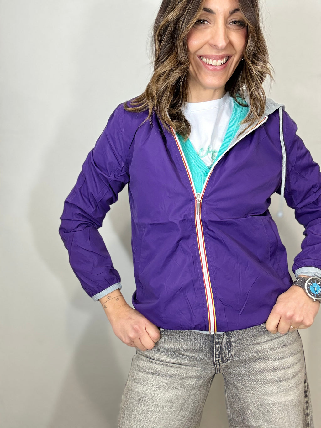 Il frangivento reversibile in tanti colori