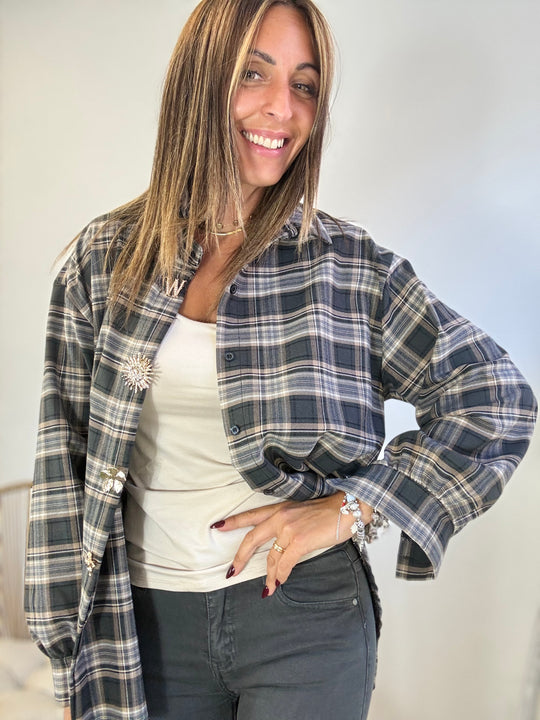 La camicia a quadri Sofia