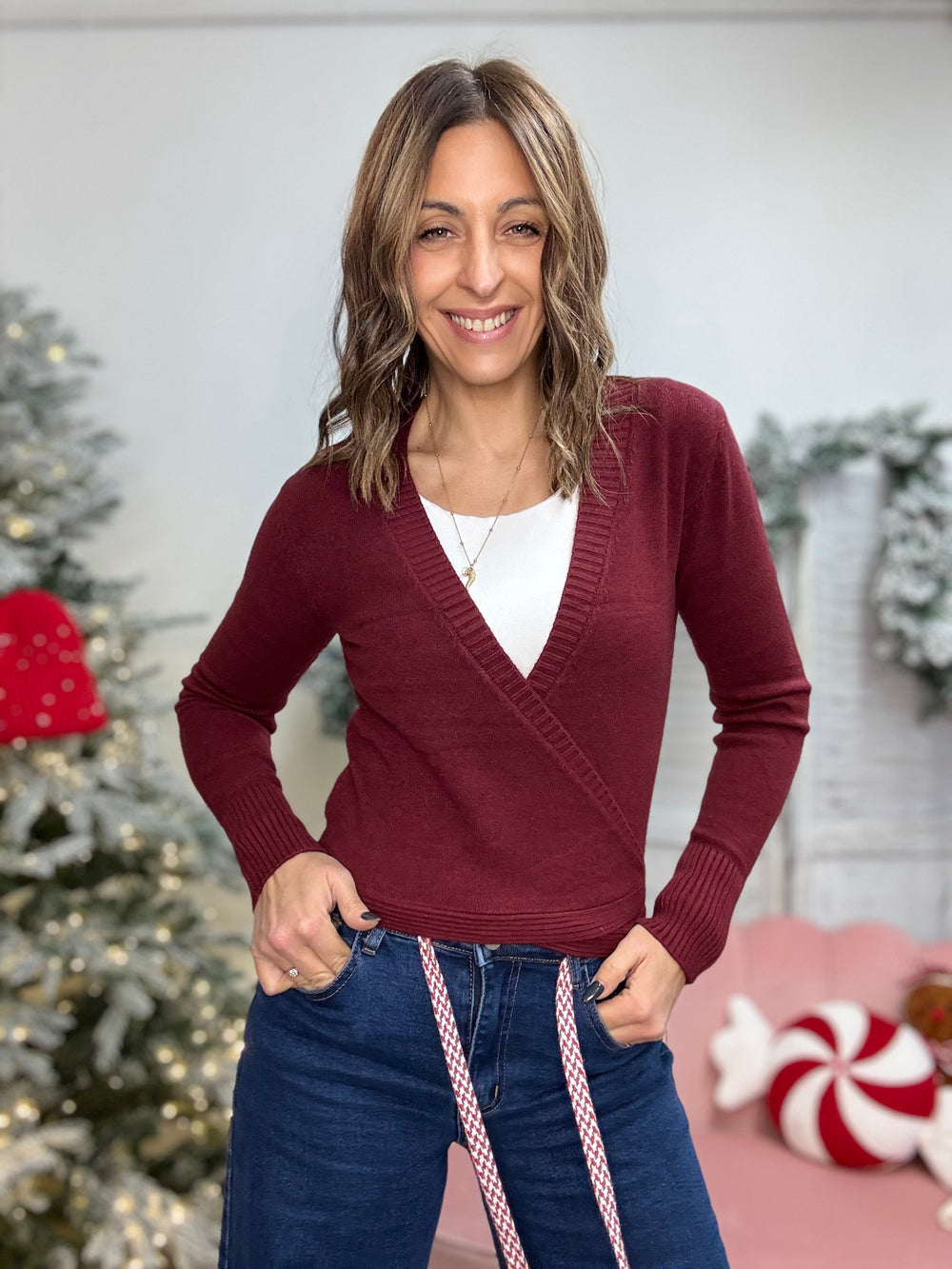 Il Cache - coeur in maglia ( sei colori )