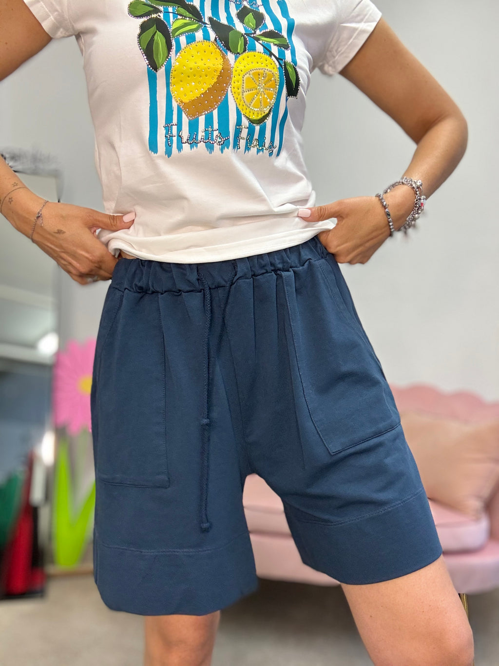 Il pantaloncino tuta