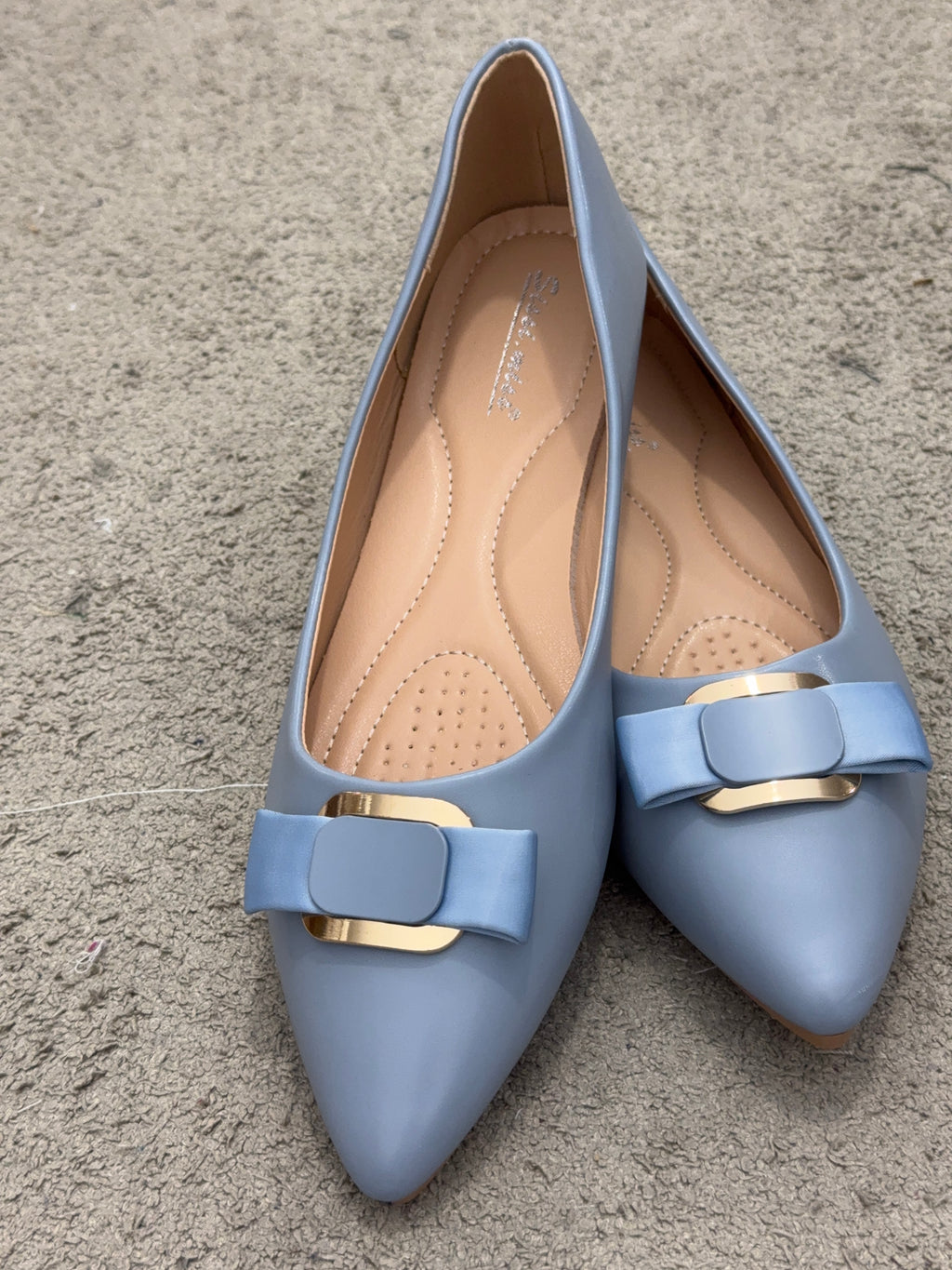 La ballerina con la puntina in due colori