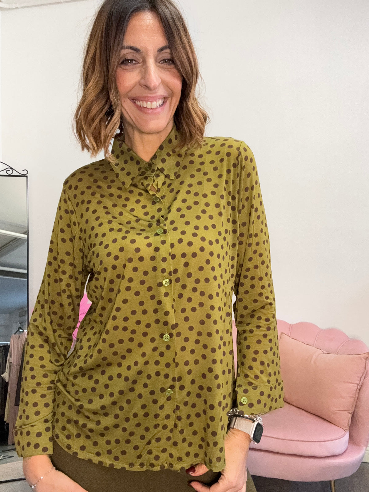 La cachemiretta camicia