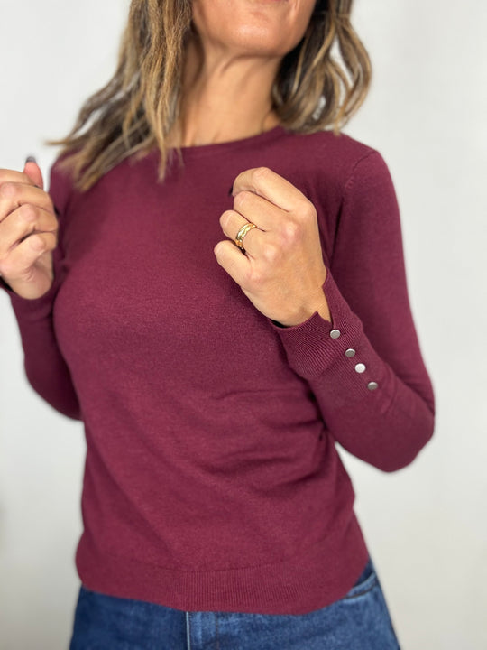 Il pull coi bottoncini