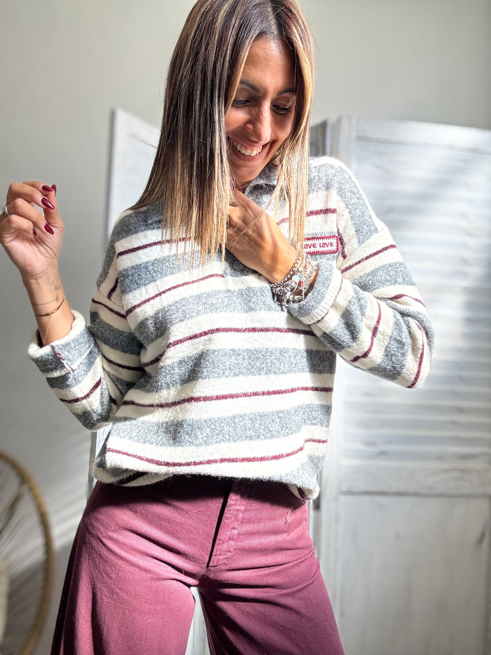 Il pull polo