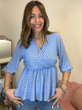La blusa bollicine