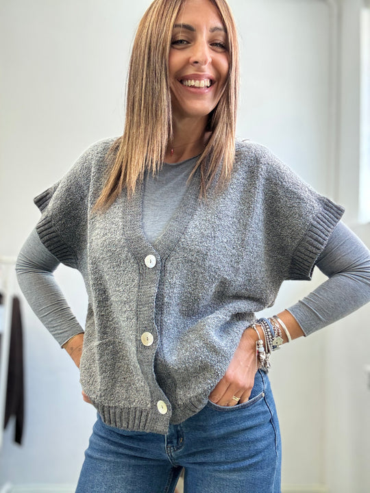 Il cardigan boucle