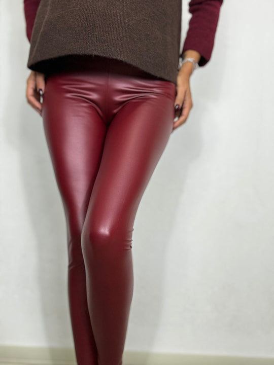 Leggins ecopelle