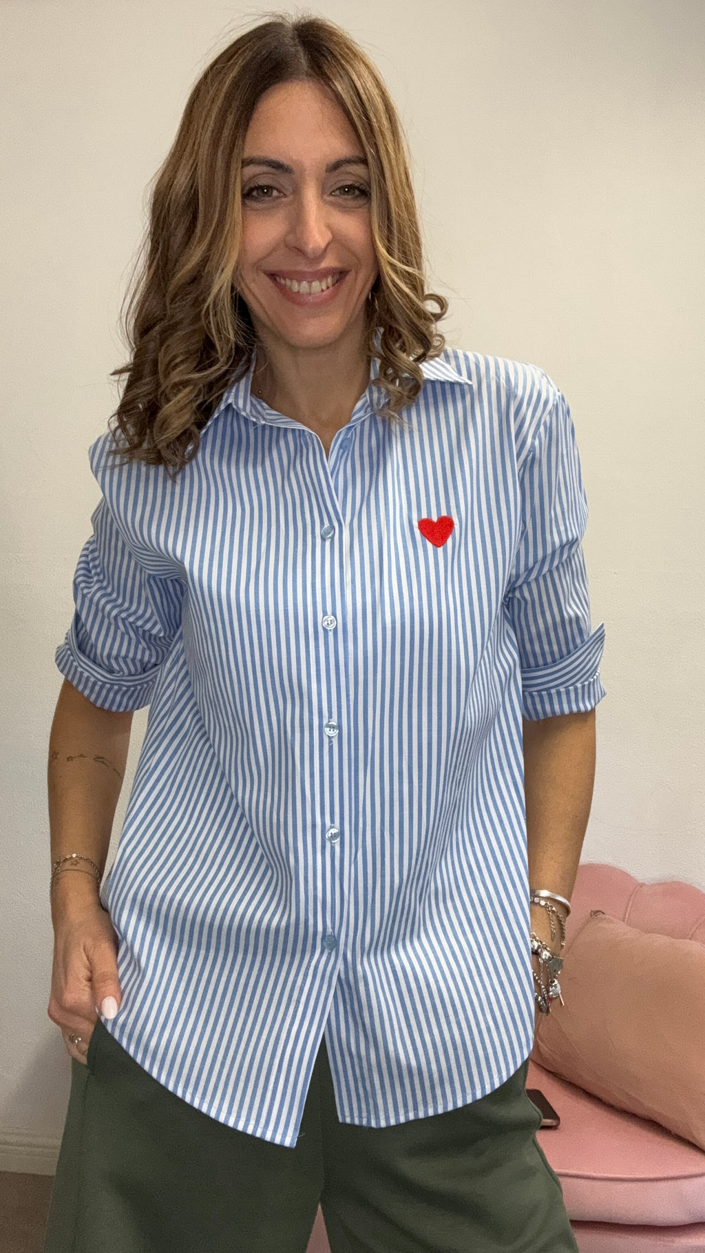 Camicia col cuoricino