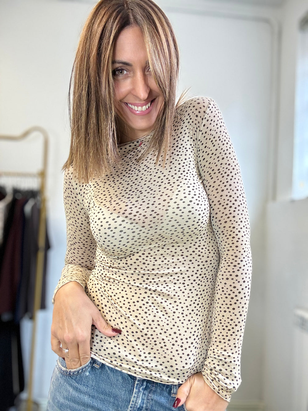 La cachemiretta a pois