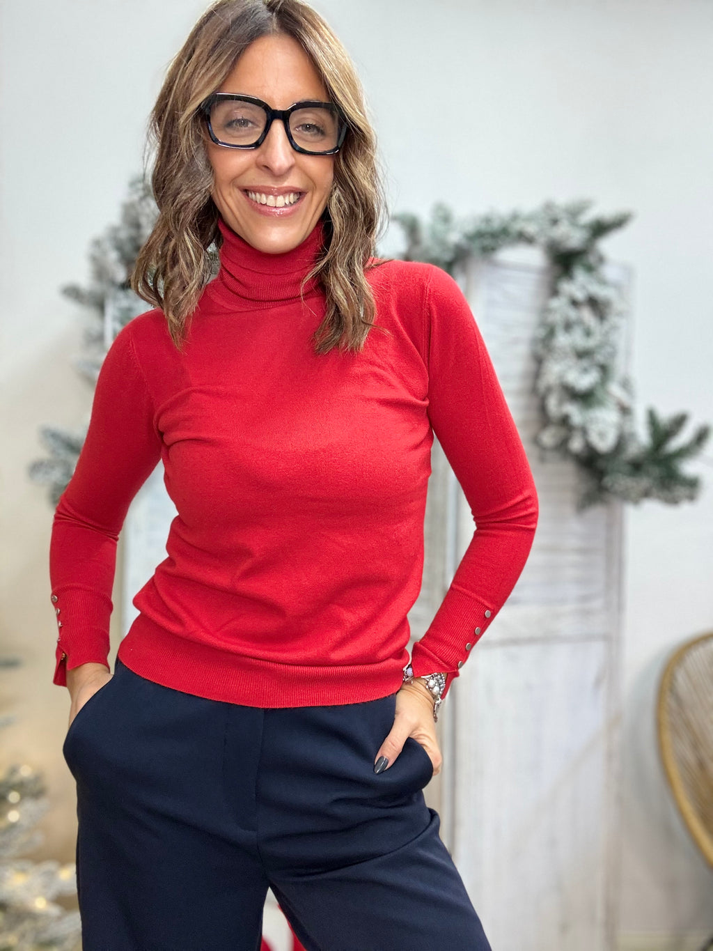 Dolcevita coi bottoncini