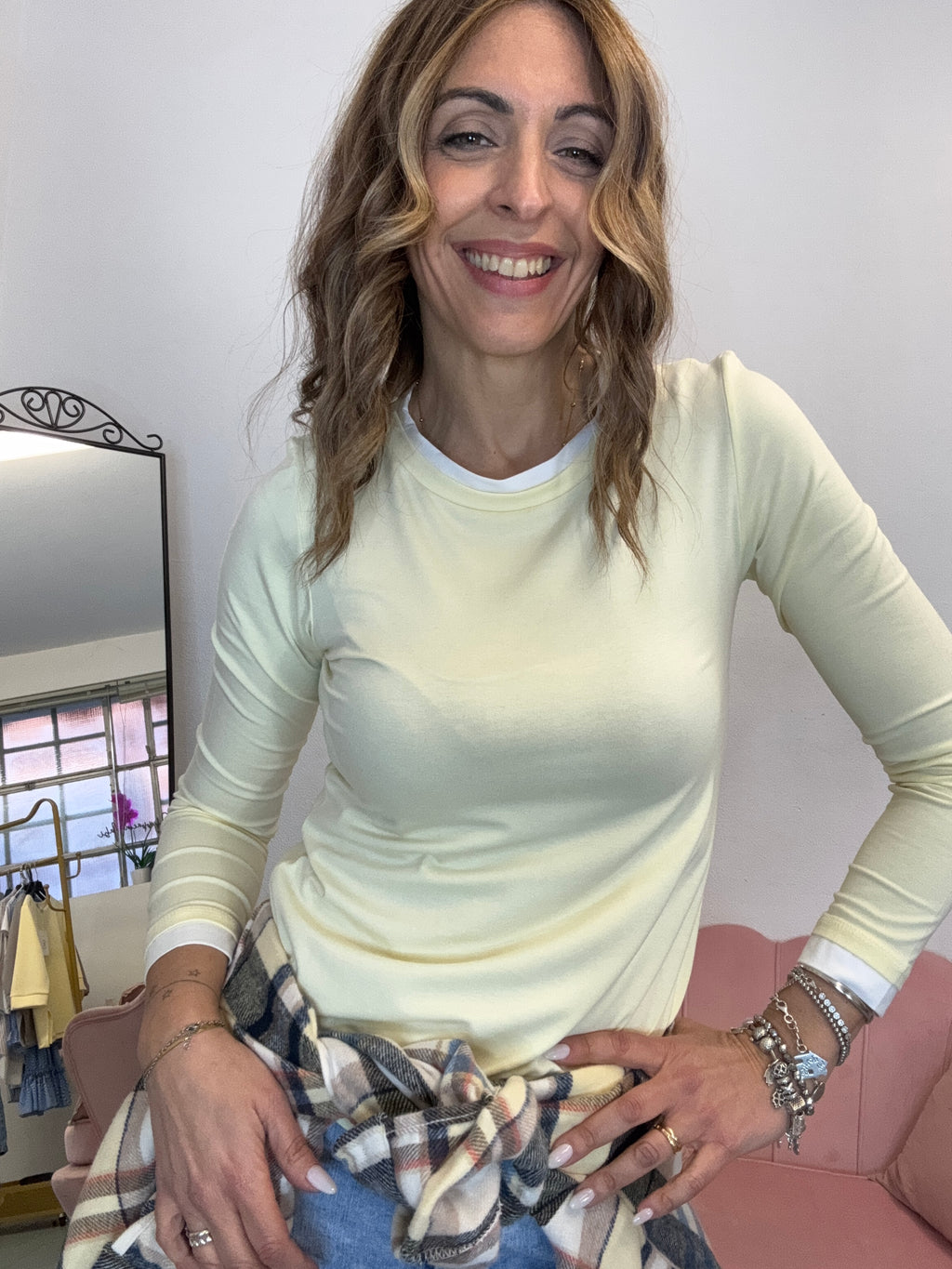 La maglietta coi bordini