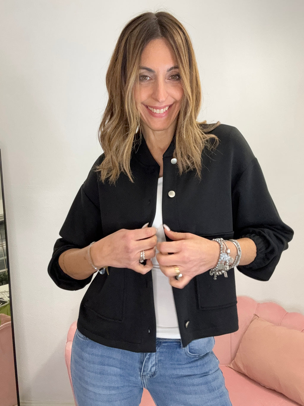 La giacchina felpa style