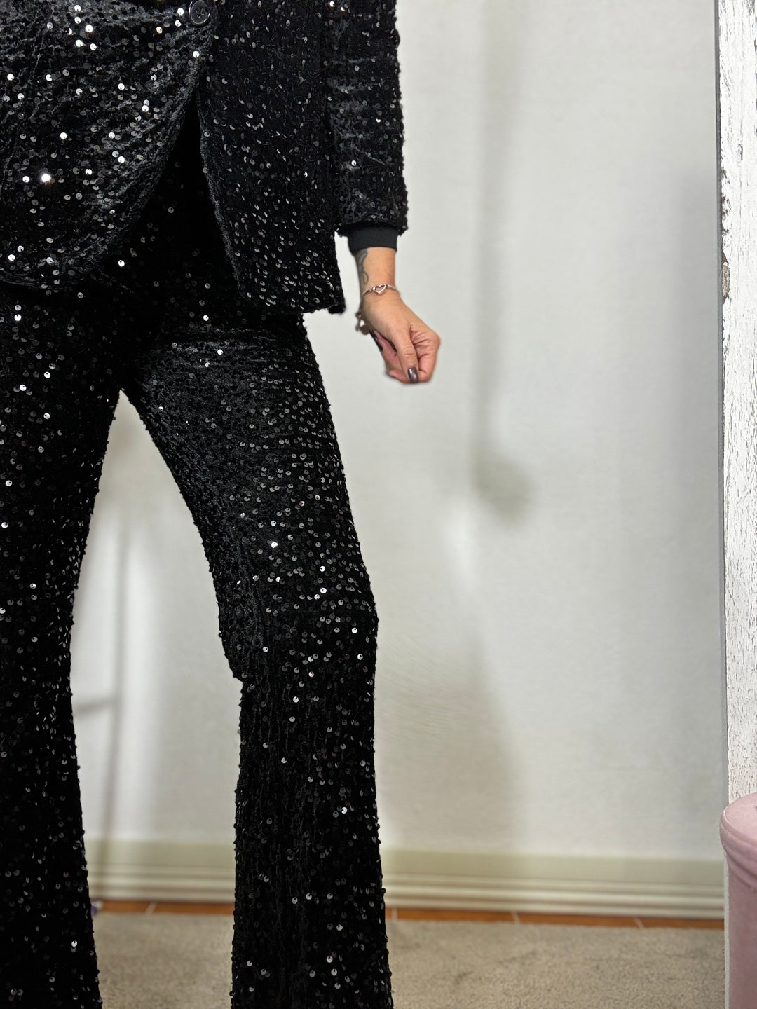 Il tailleur paillettes