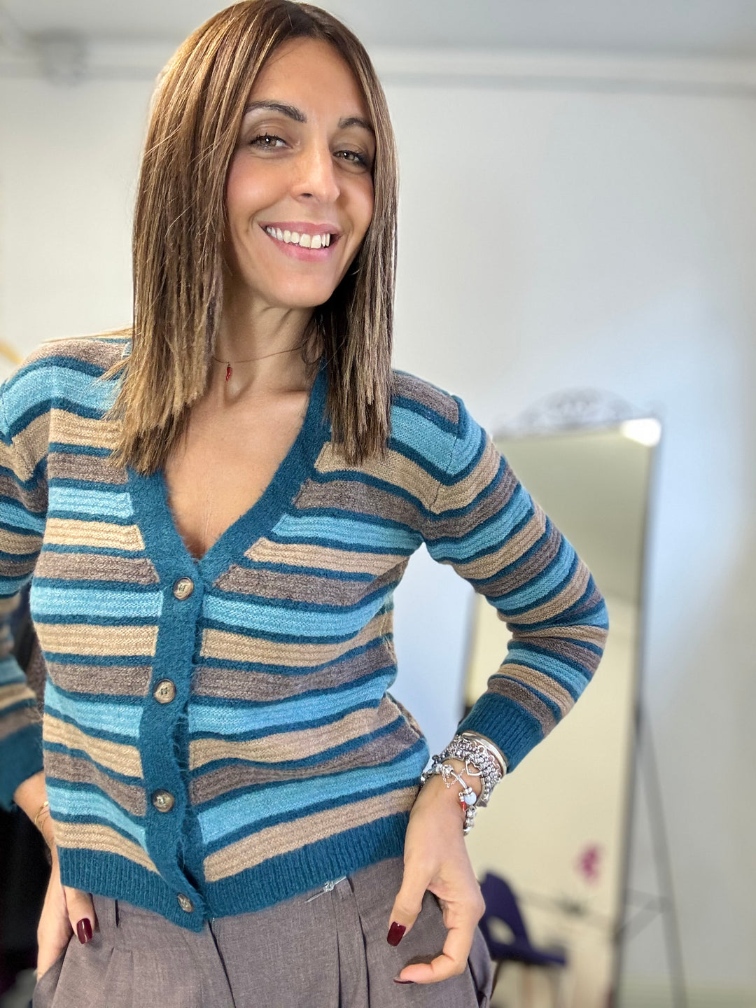 Il cardigan colorfull