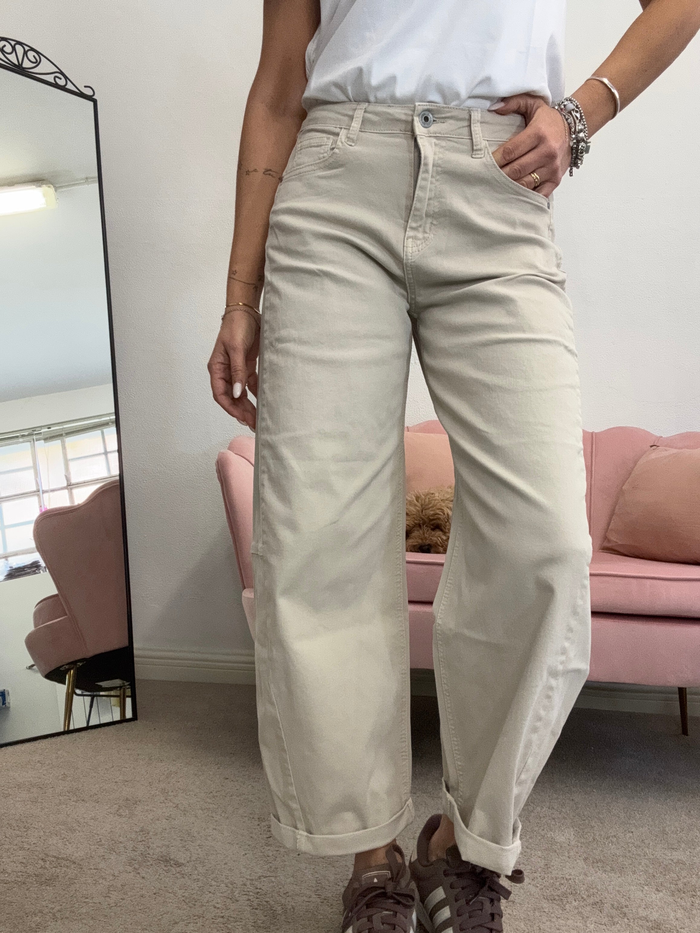 Il jeans Harry beige