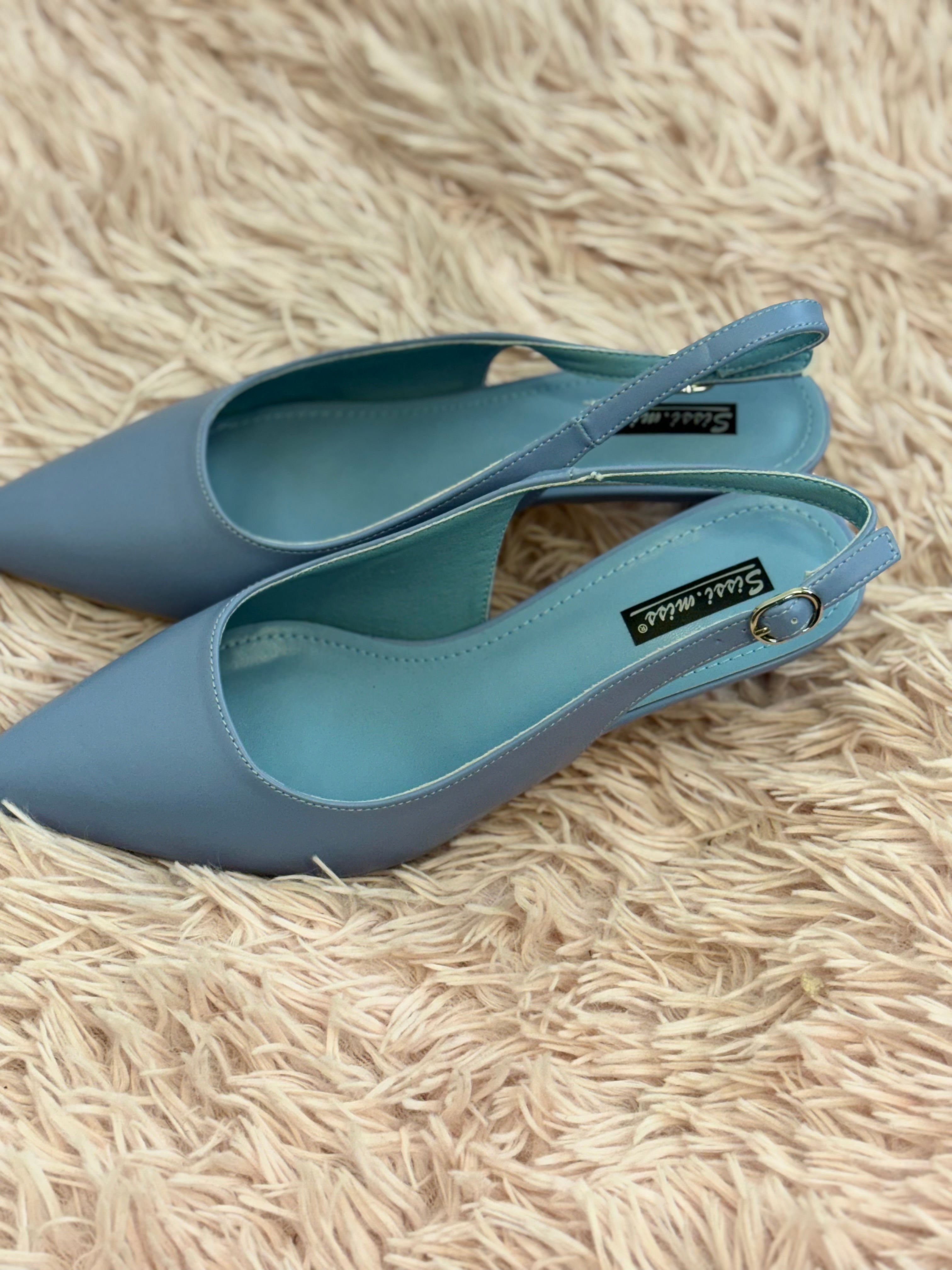 La décolleté con il tacco basso