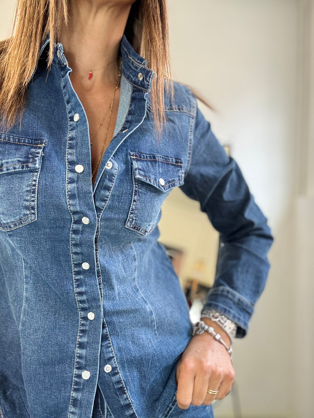 Camicia in jeans