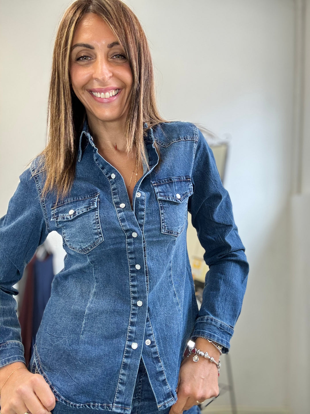 Camicia in jeans