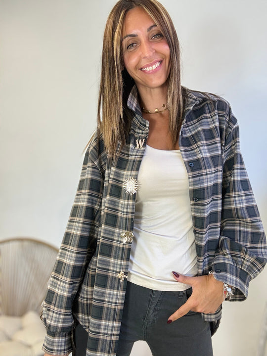 La camicia a quadri Sofia